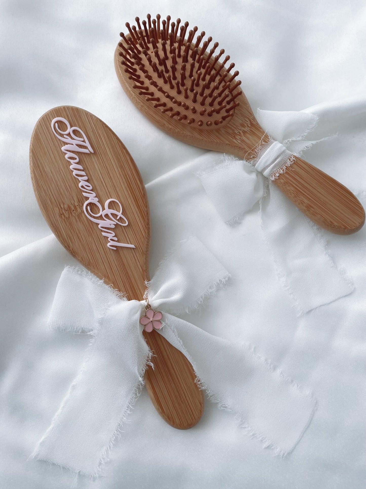 Flower Girl Hairbrush