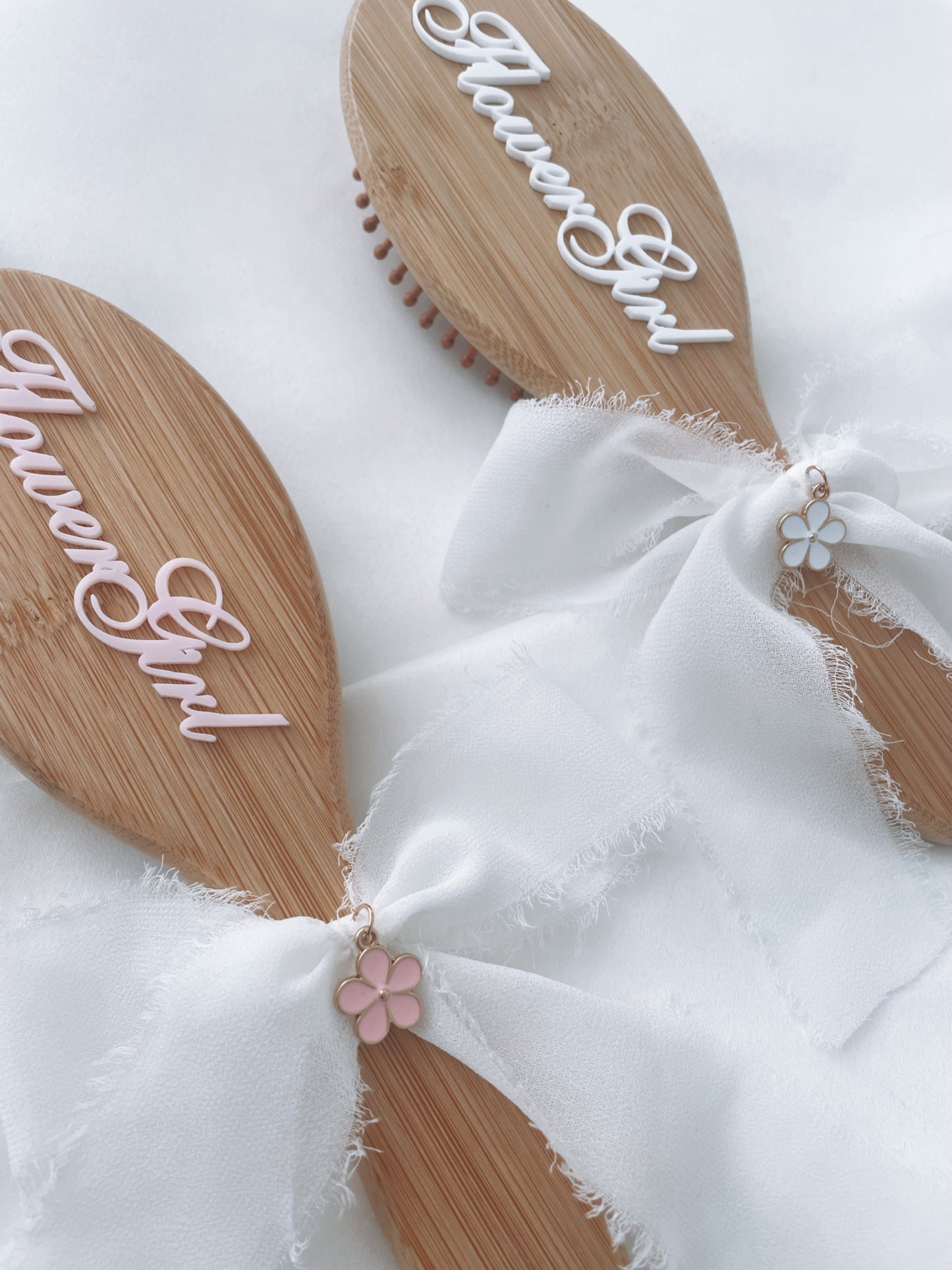 Flower Girl Hairbrush