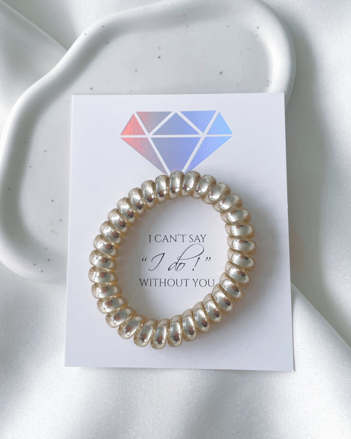 Bridesmaid Proposal Hair Band Favour