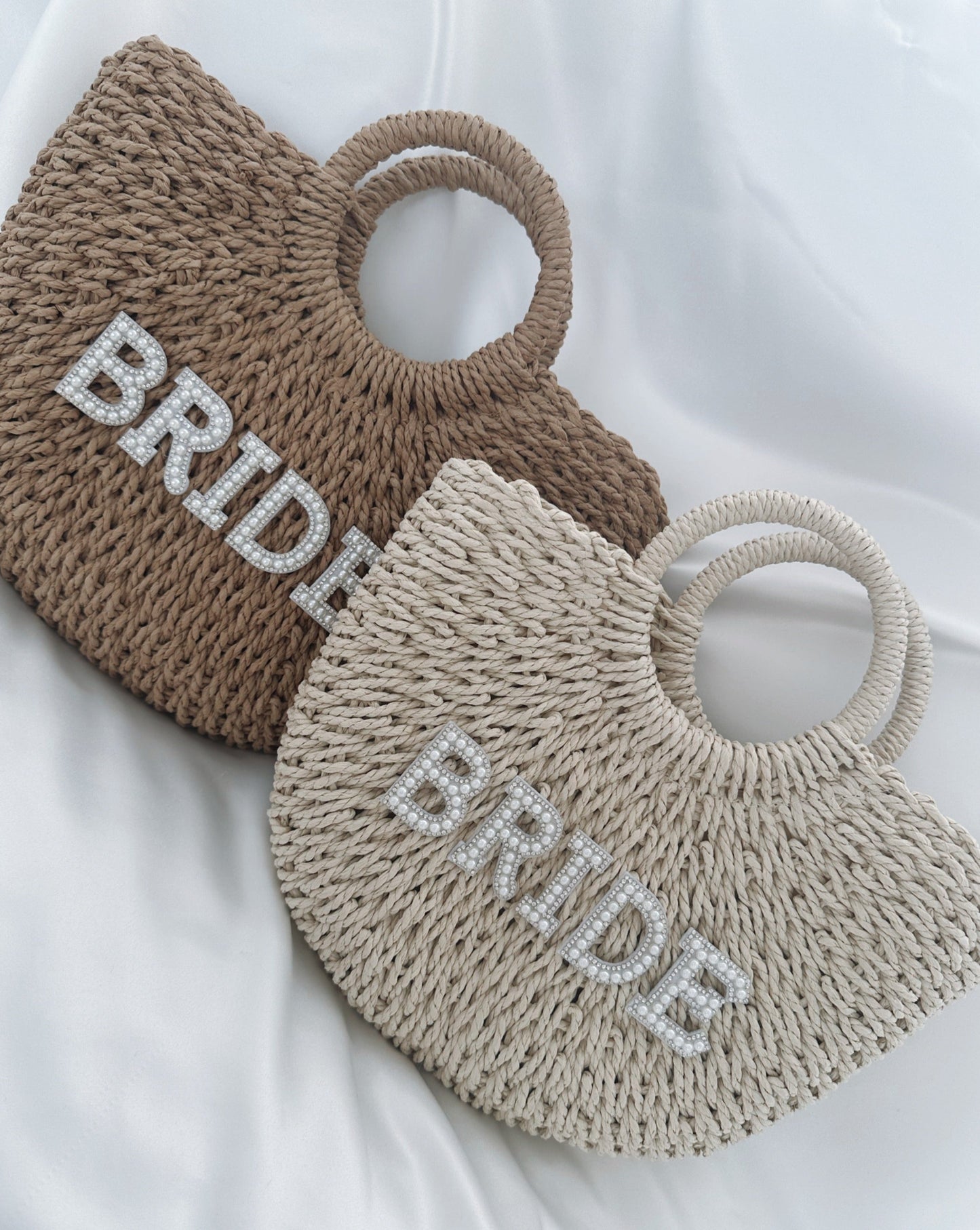 Bride Straw Bag