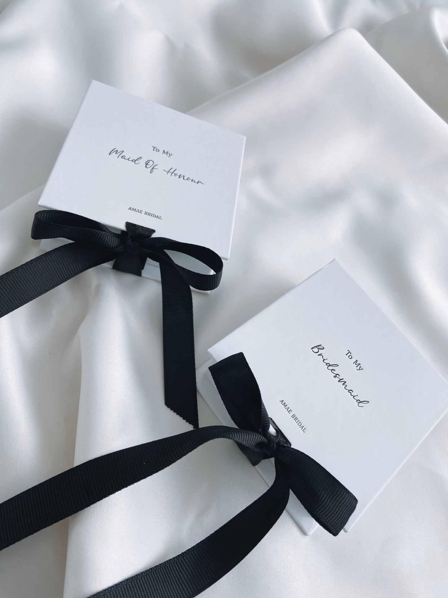 Personalised Bridal Party Jewellery Boxes