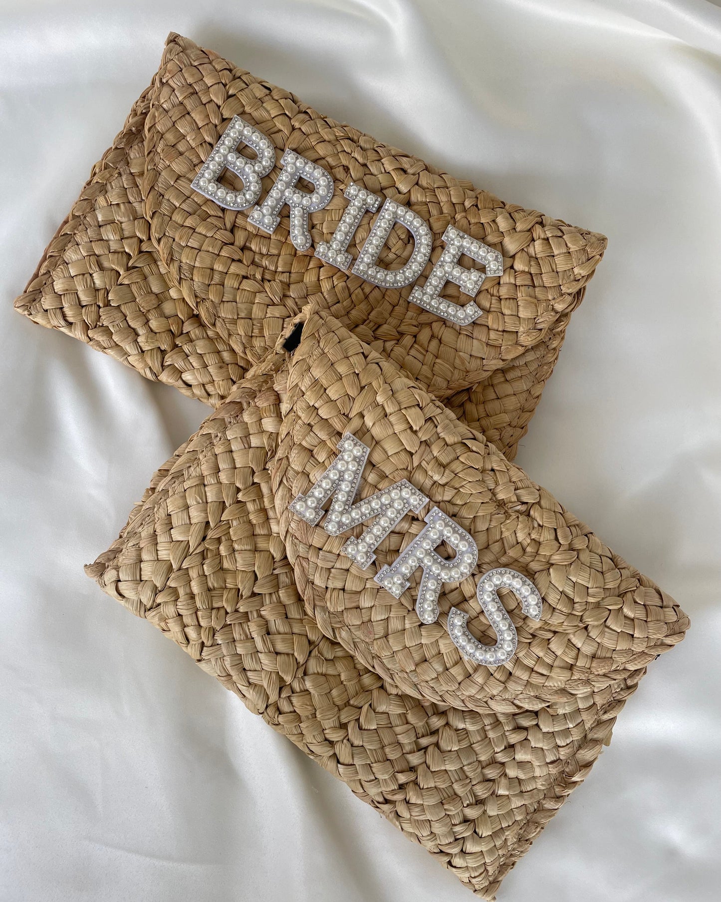 Bride Straw Clutch