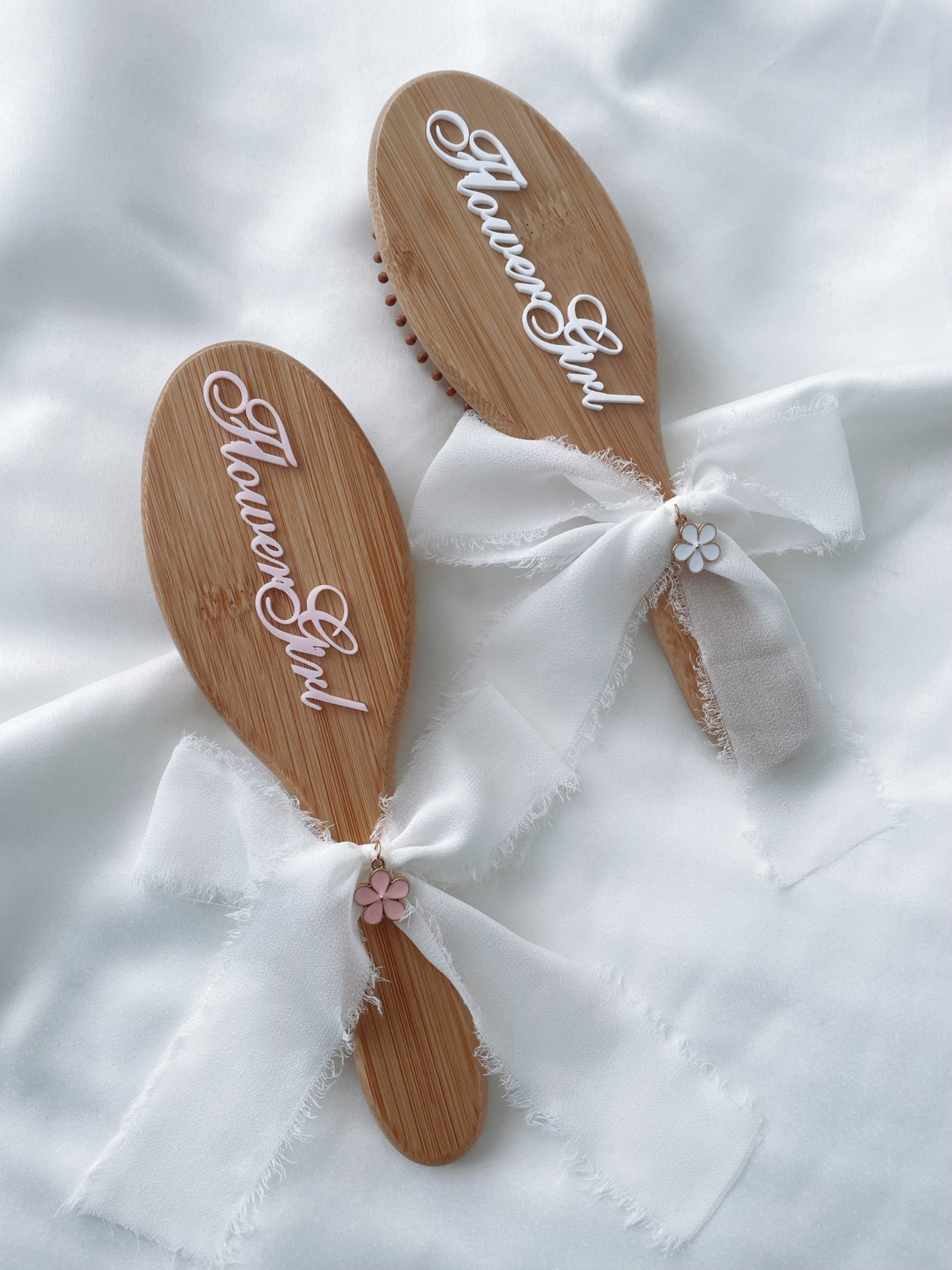 Flower Girl Hairbrush