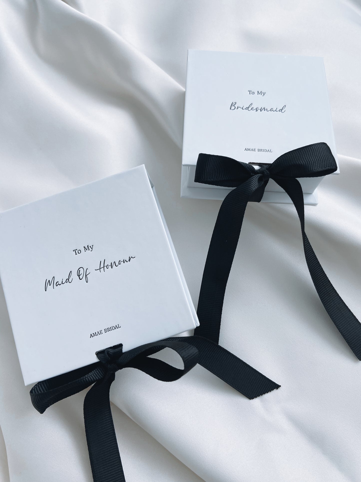 Bridesmaid Sterling Silver Pearl Necklace Gift