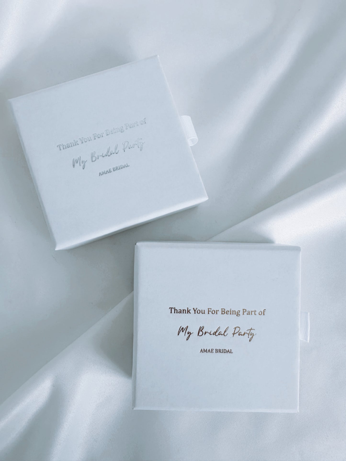 Thank You For Being A Part Of My Bridal Party Gift Boxes