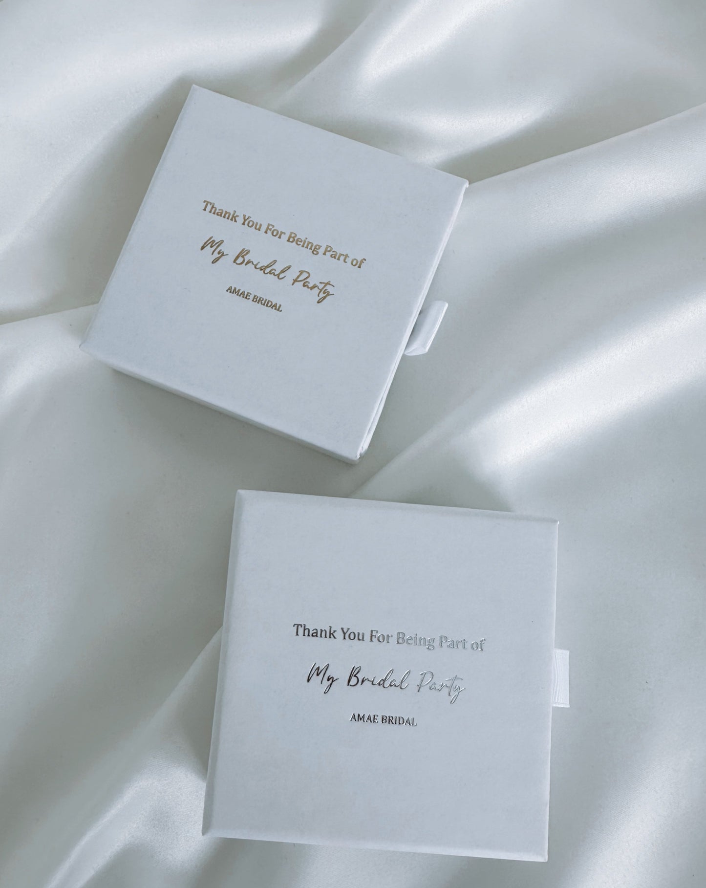 Thank You For Being A Part Of My Bridal Party Gift Boxes