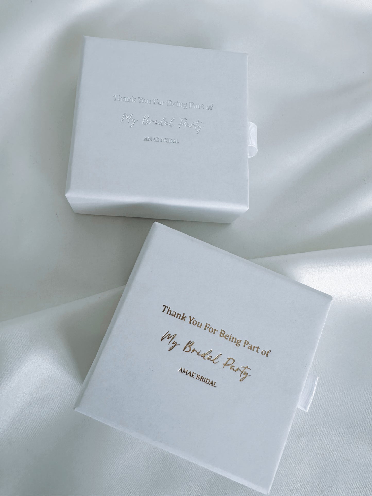 Thank You For Being A Part Of My Bridal Party Gift Boxes