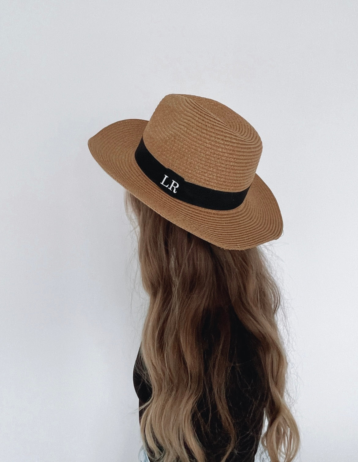 Personalised Fedora Straw Beach Hat