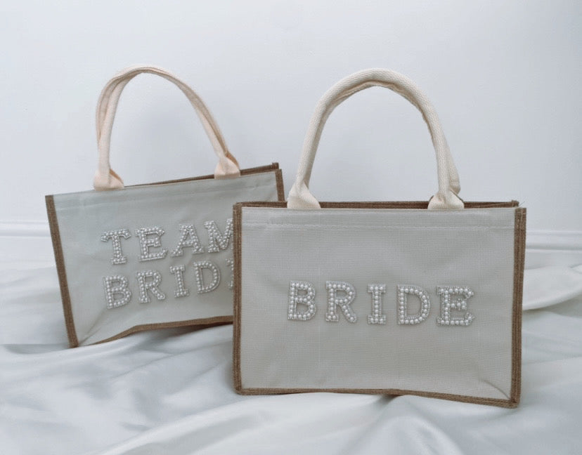 Personalised Pearl Tote Bag