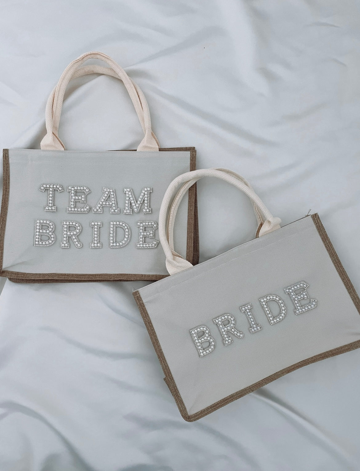 Personalised Pearl Tote Bag