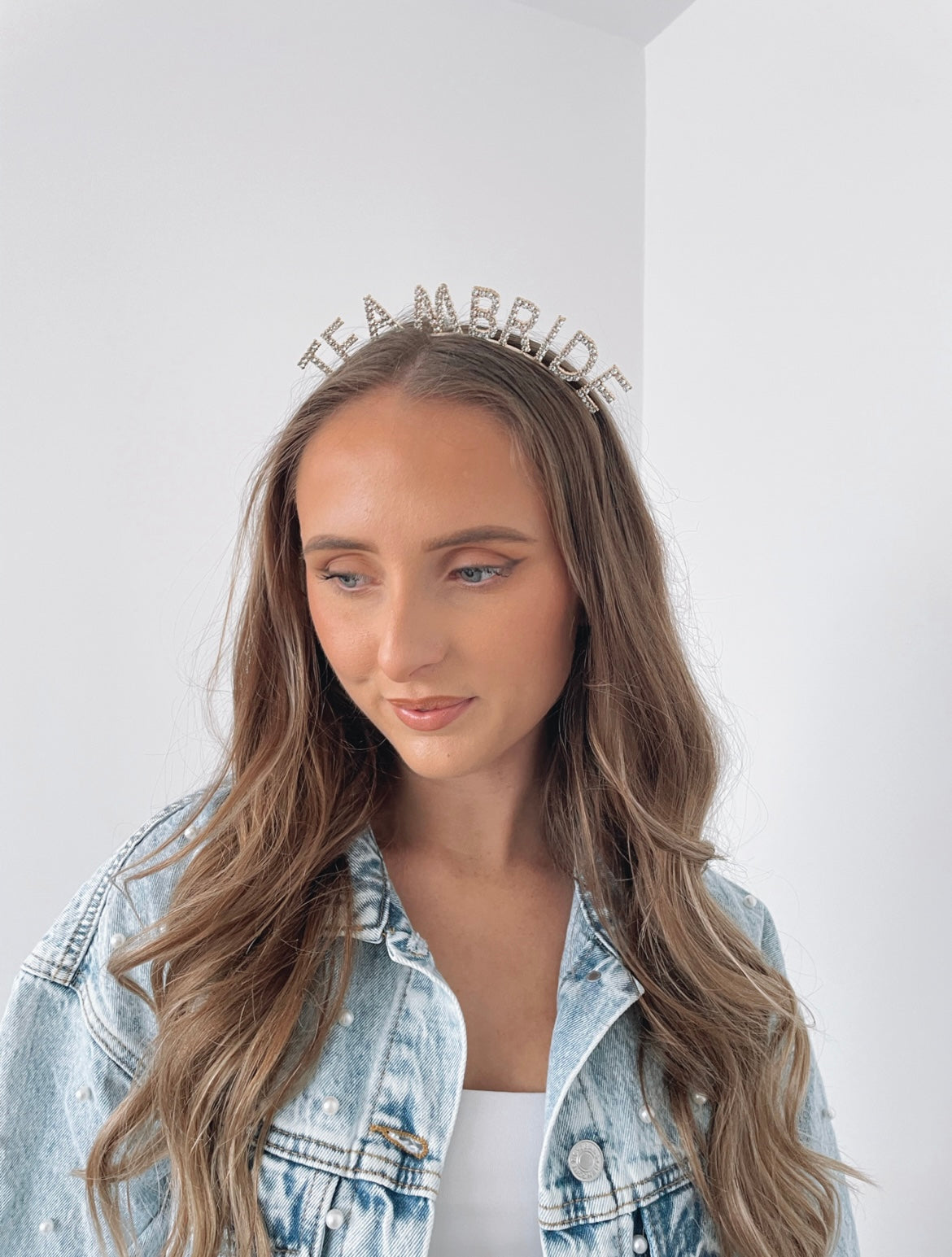 Team Bride Diamante Headband