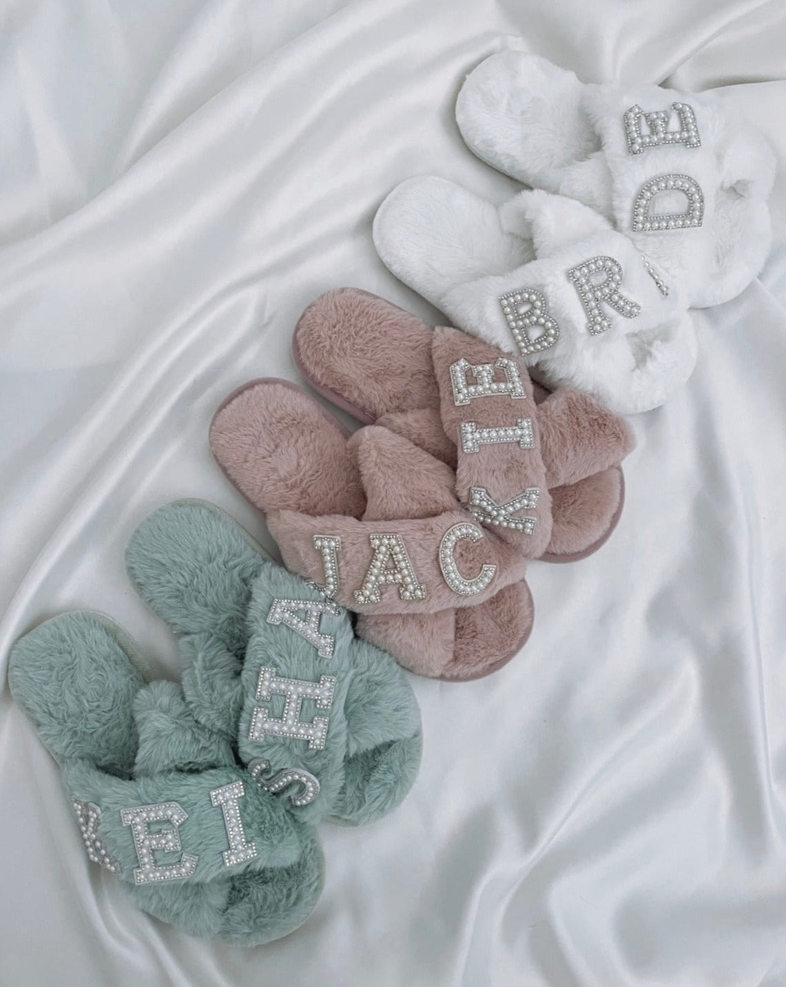 Personalized fuzzy slippers online