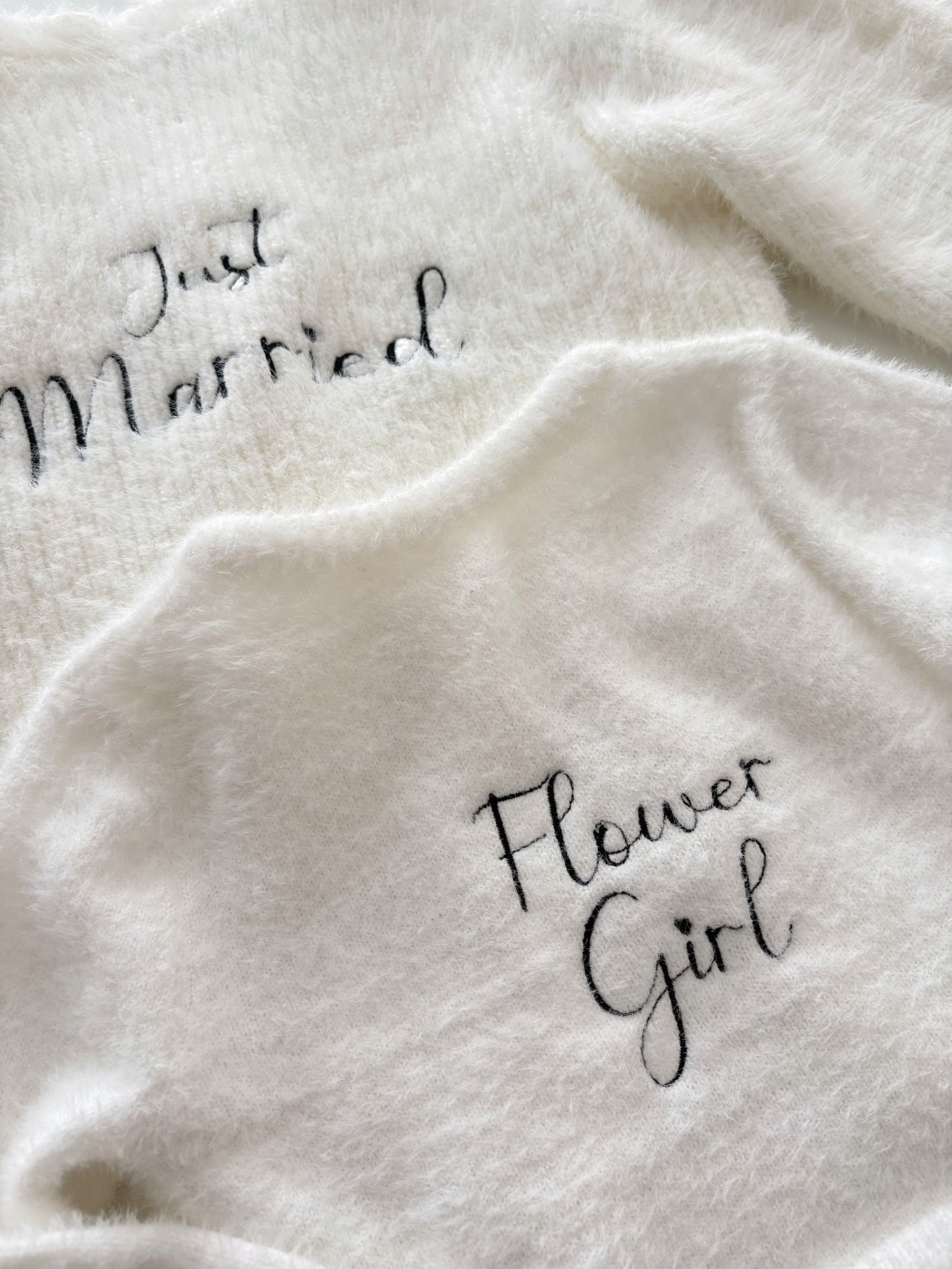 Personalised Embroidered Bridal Cardigan