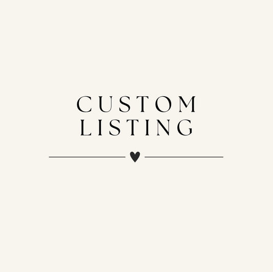 Custom Listing - 4 boxes and card