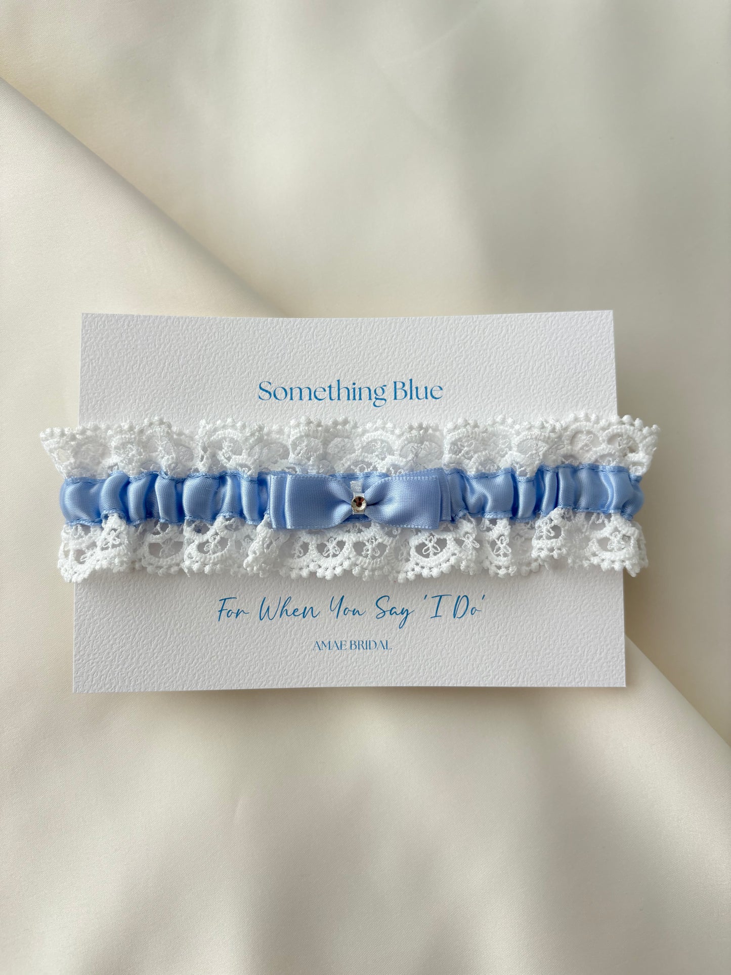 Something Blue Garter