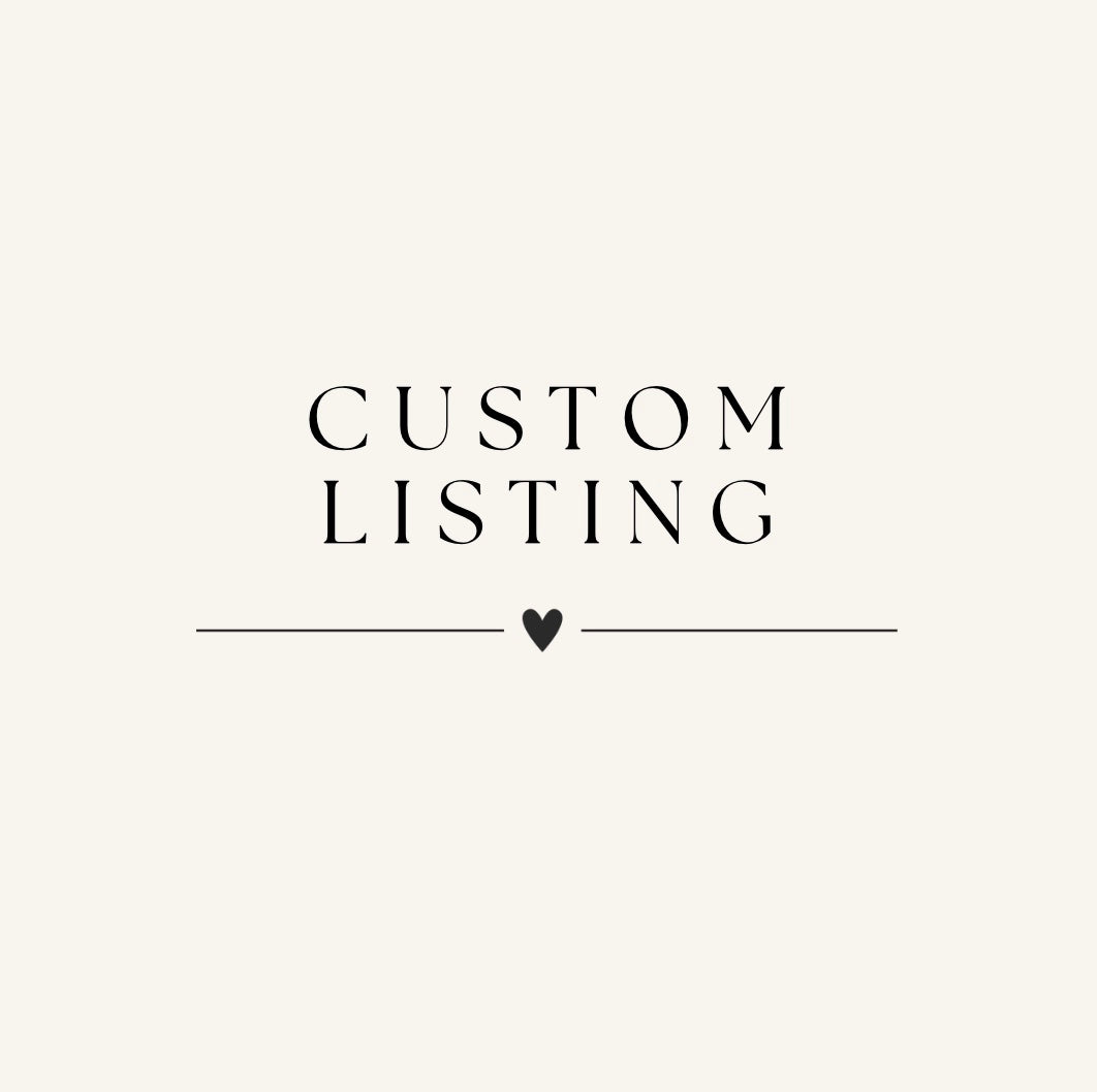 Custom Listing - 6 gold pearl hoops