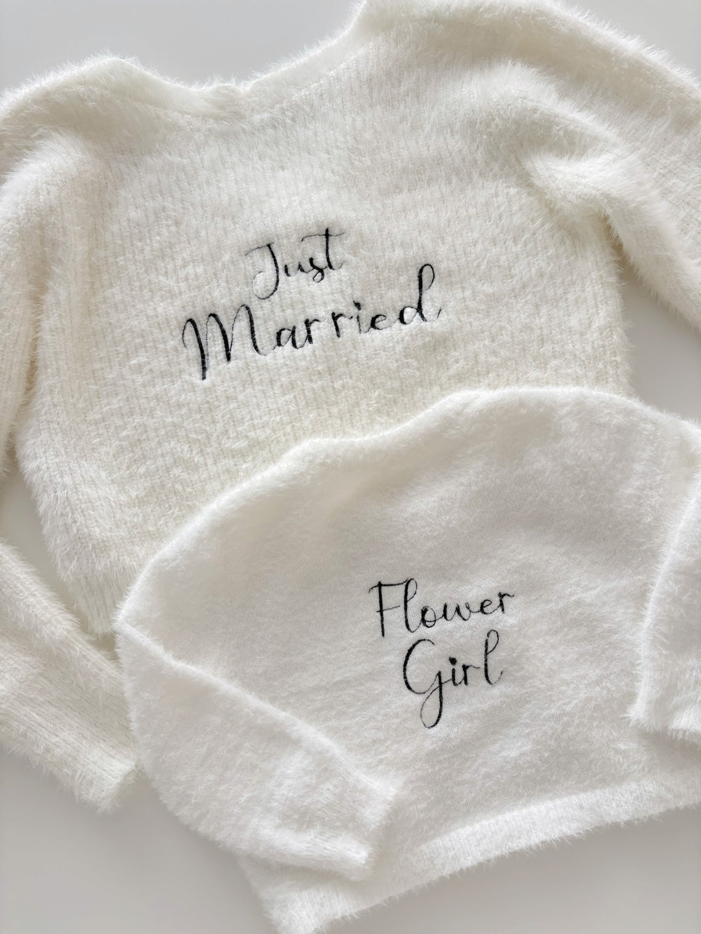 Personalised Embroidered Bridal Cardigan