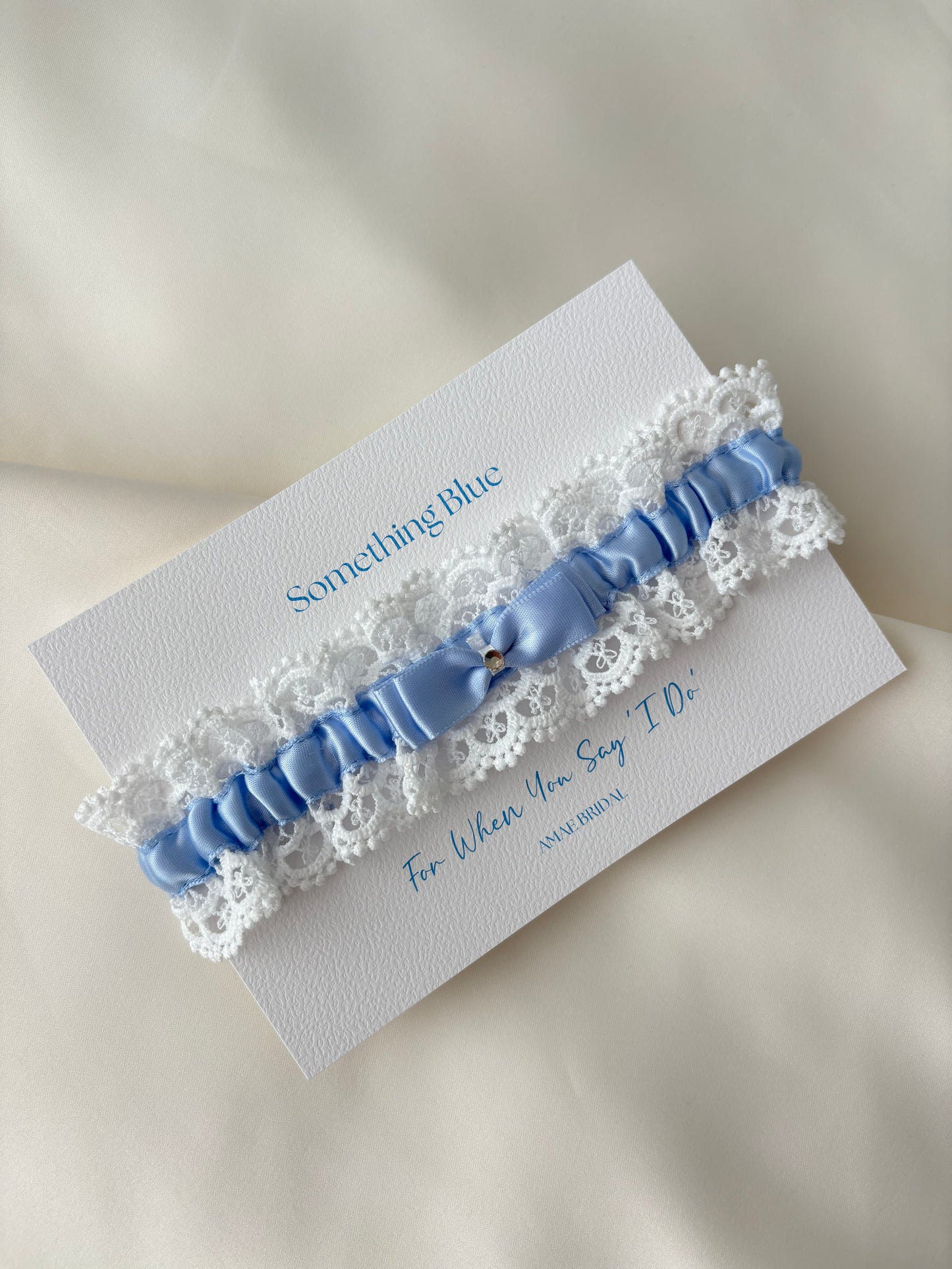 Something Blue Garter