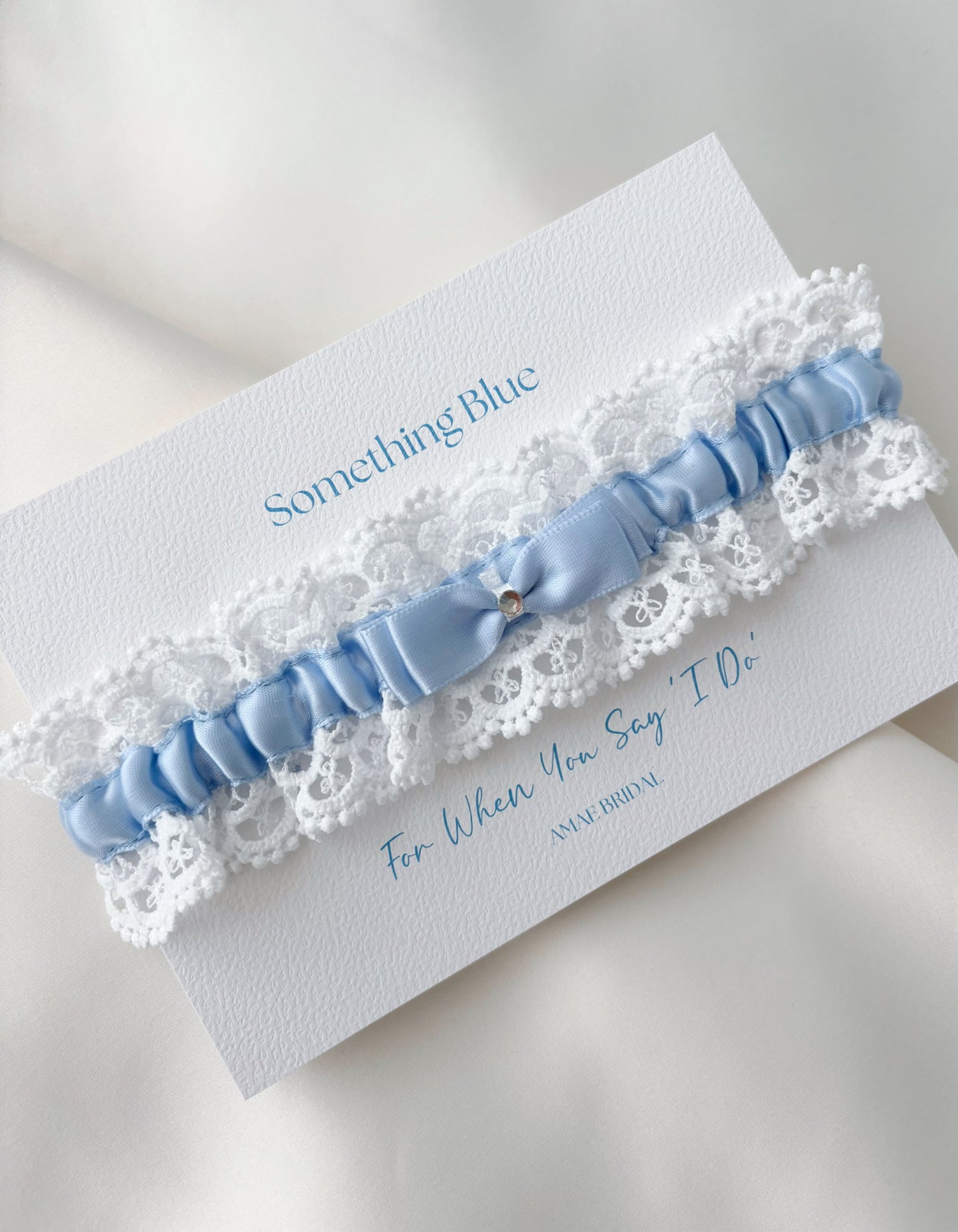 Something Blue Garter