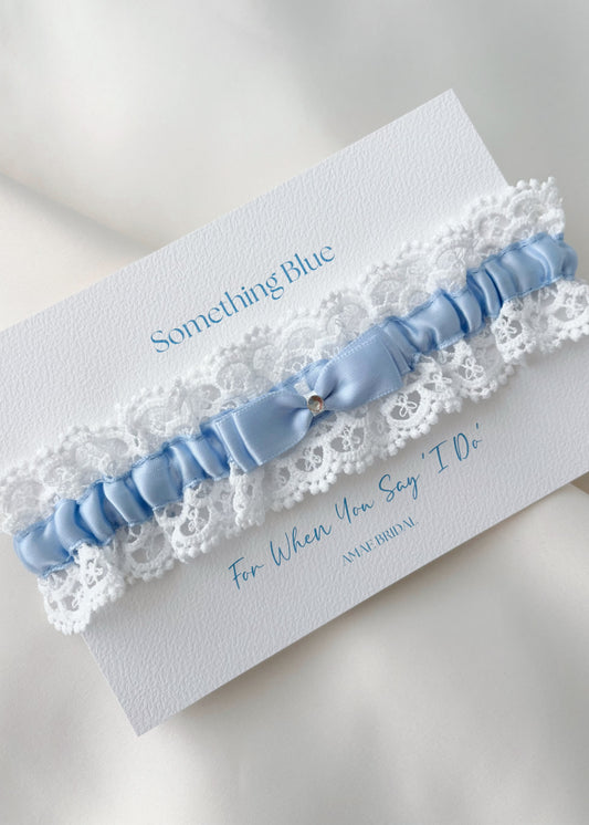 Something Blue Garter