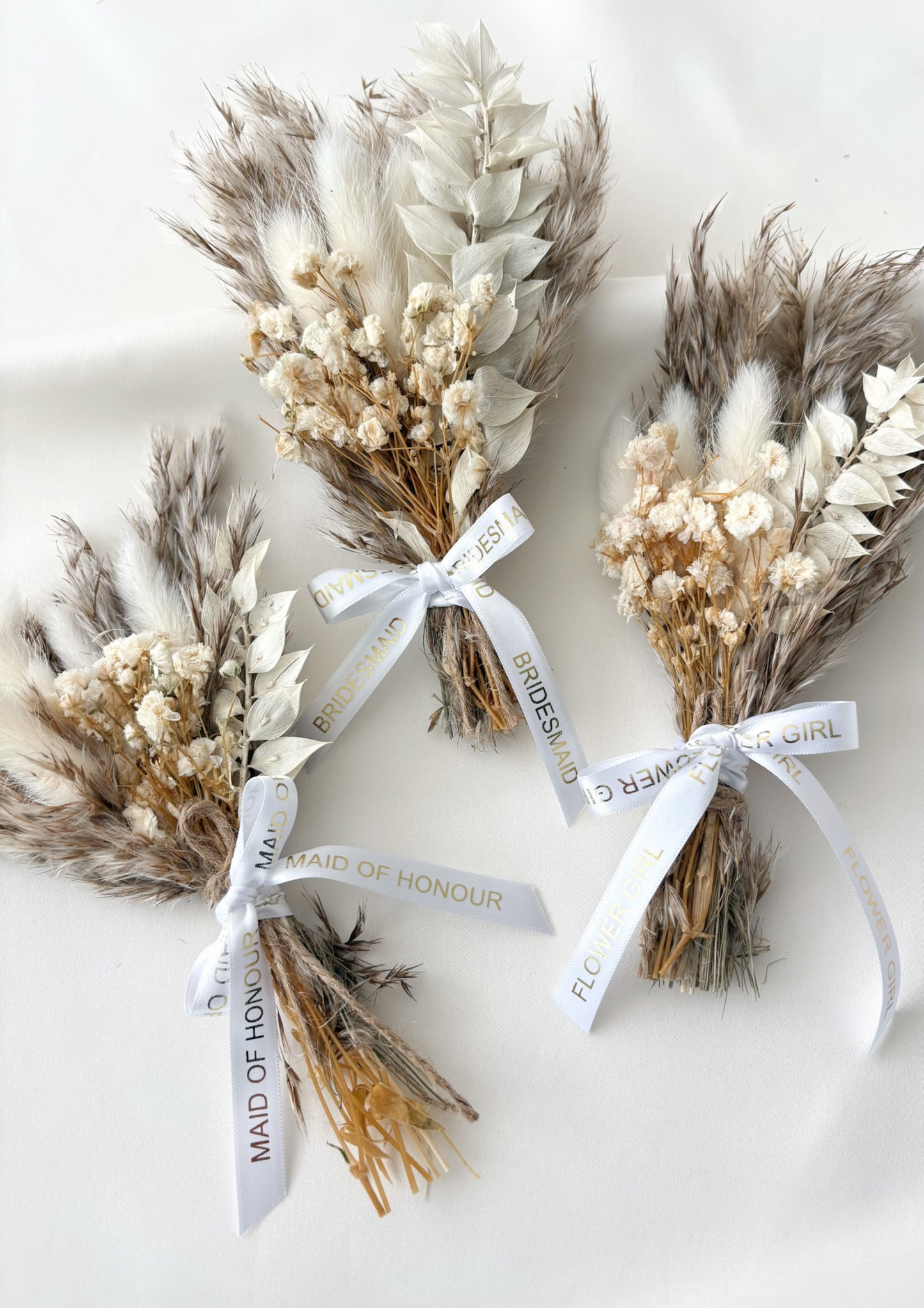 Mini Dried Flower Bridesmaid Bouquet