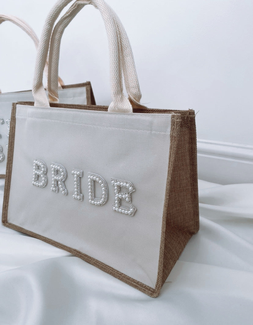 Personalised Pearl Tote Bag