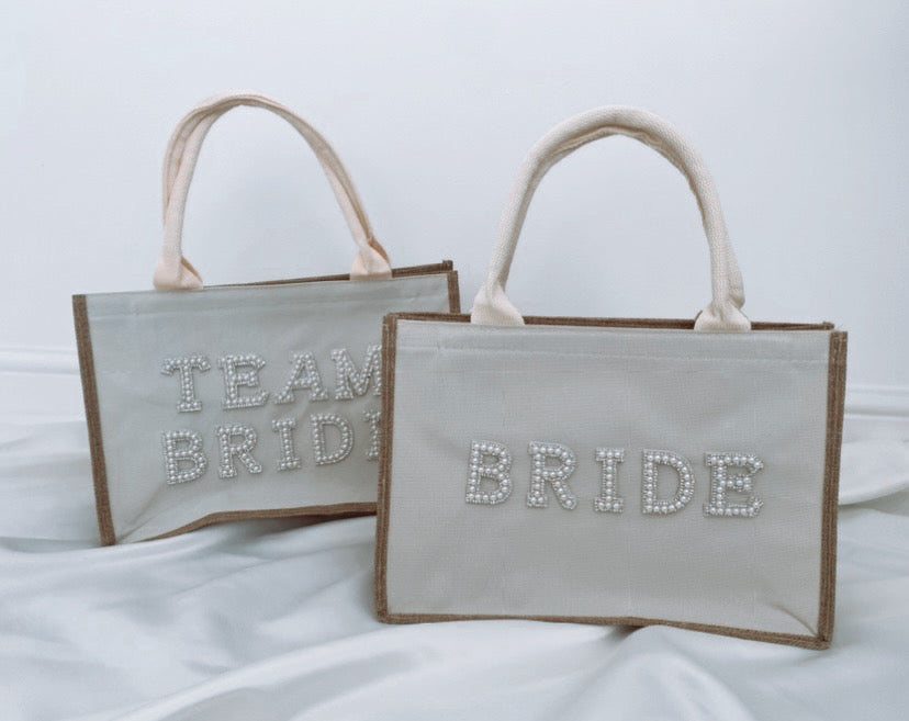 Personalised Pearl Tote Bag