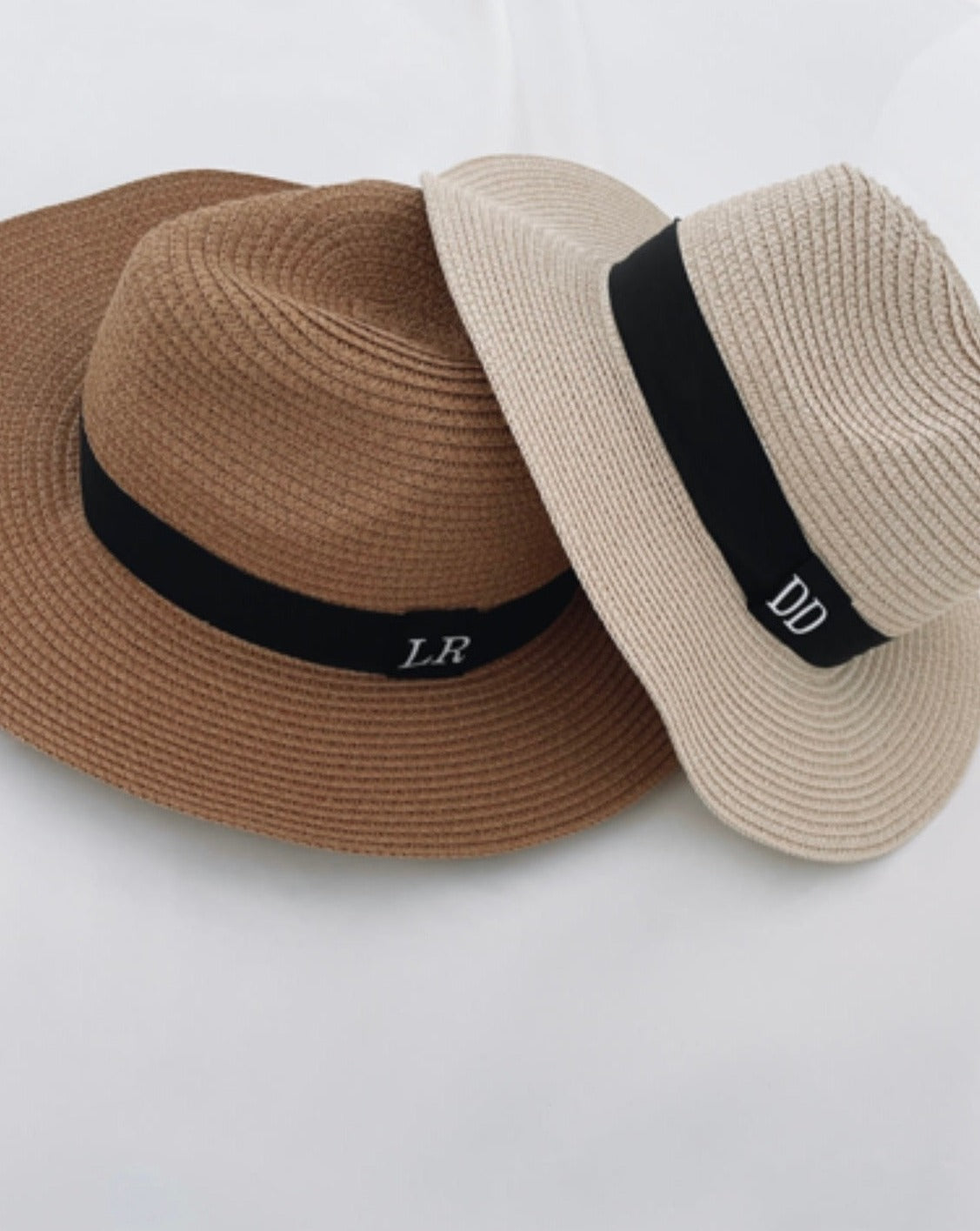 Personalised Fedora Straw Beach Hat