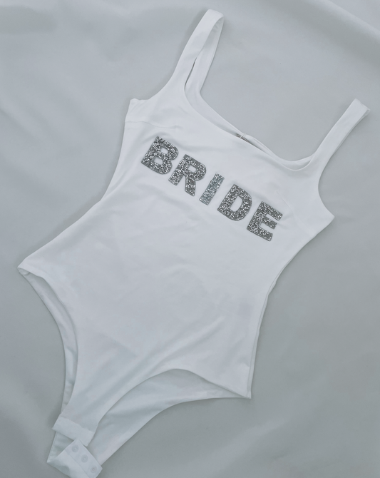 Bride Diamante Bodysuit