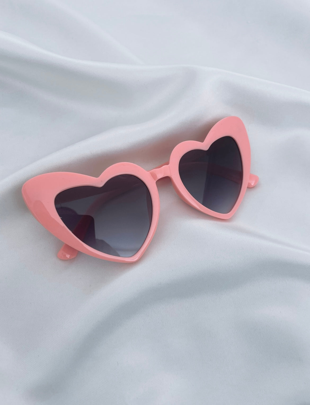 Heart Shaped Sunglasses- Pink