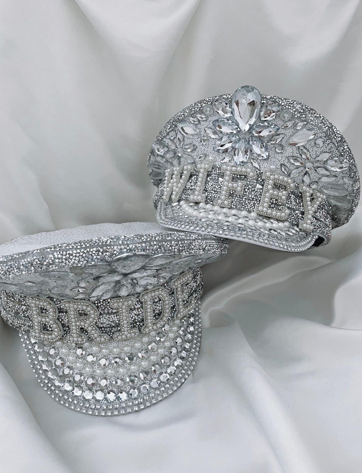 Diamante Bride Hat